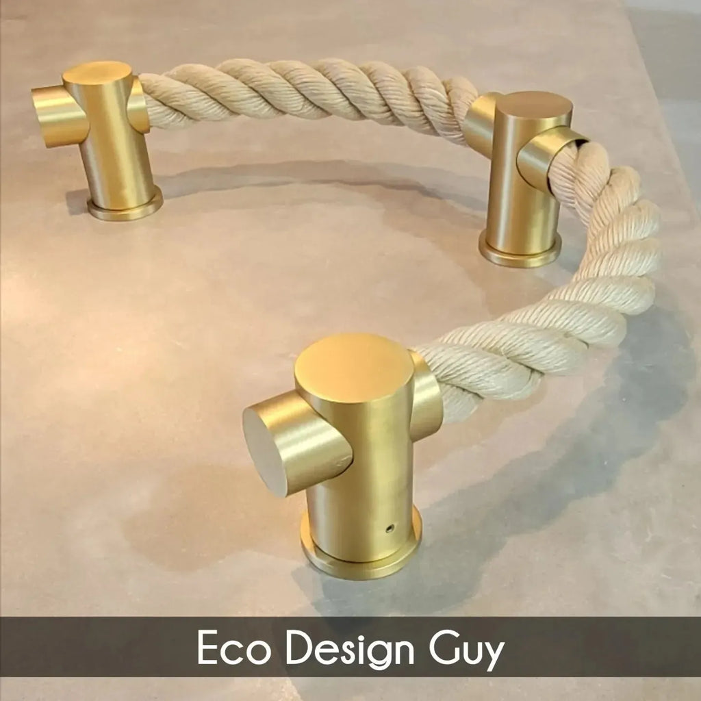 Modern Rope Handrail - Eco Design Guy