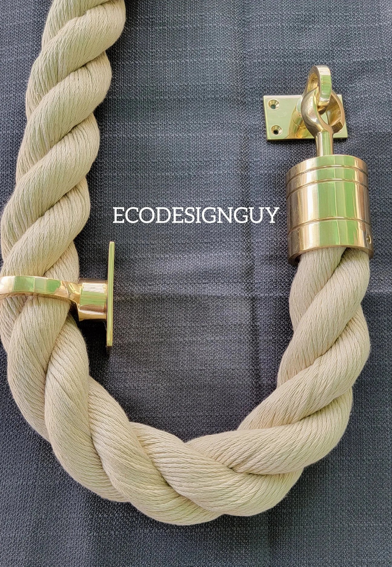 Staircase Decorative Rope Handrail - Eco Design Guy