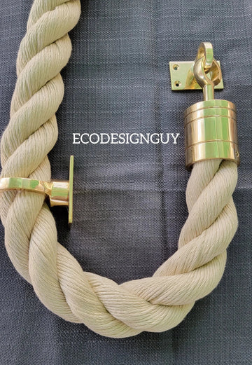 Staircase Decorative Rope Handrail - Eco Design Guy