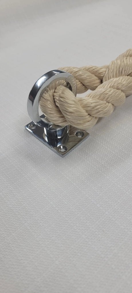 Low Profile Rope Handrail - Eco Design Guy