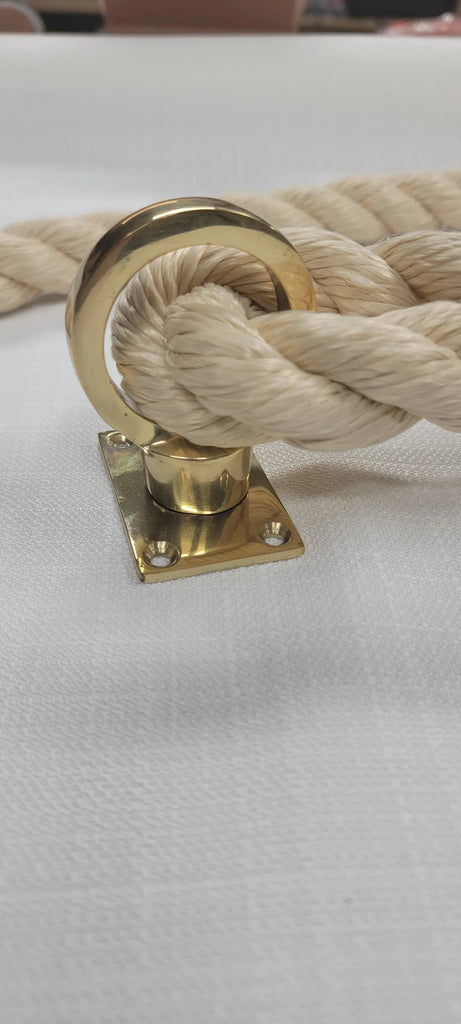 Low Profile Rope Handrail - Eco Design Guy