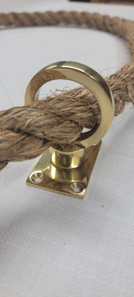 Low Profile Rope Handrail - Eco Design Guy