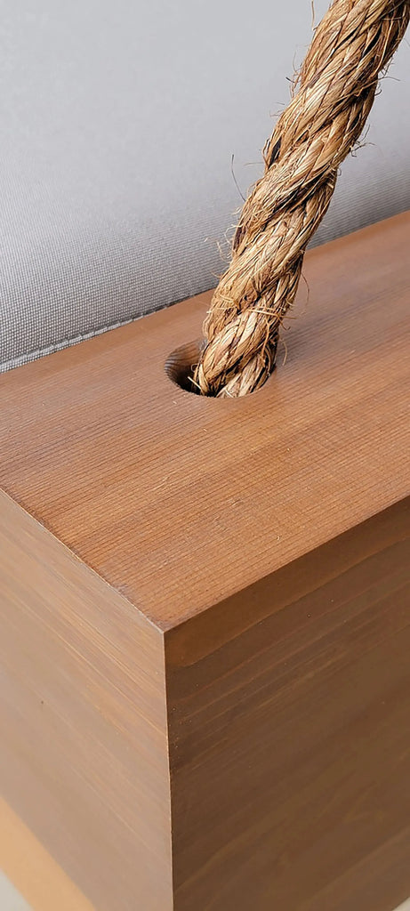 Modern Lounger - Rope System - Eco Design Guy