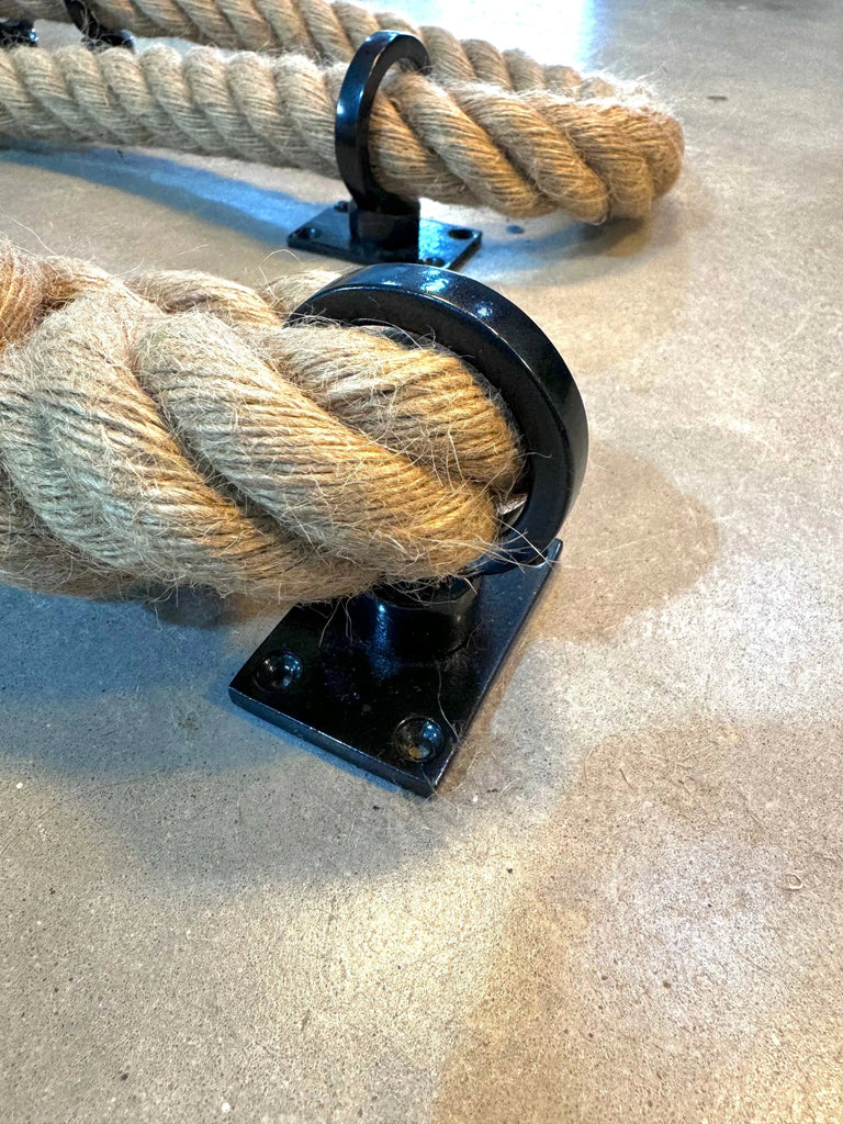 Low Profile Rope Handrail - Eco Design Guy