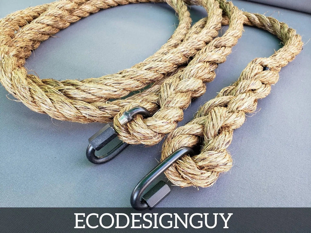 Porch Swing Rope - Natural - Eco Design Guy