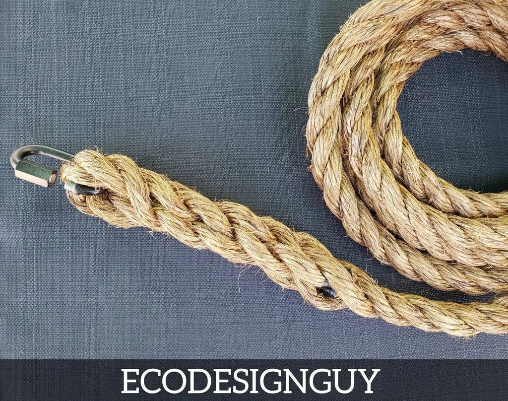 Porch Swing Rope - Natural - Eco Design Guy
