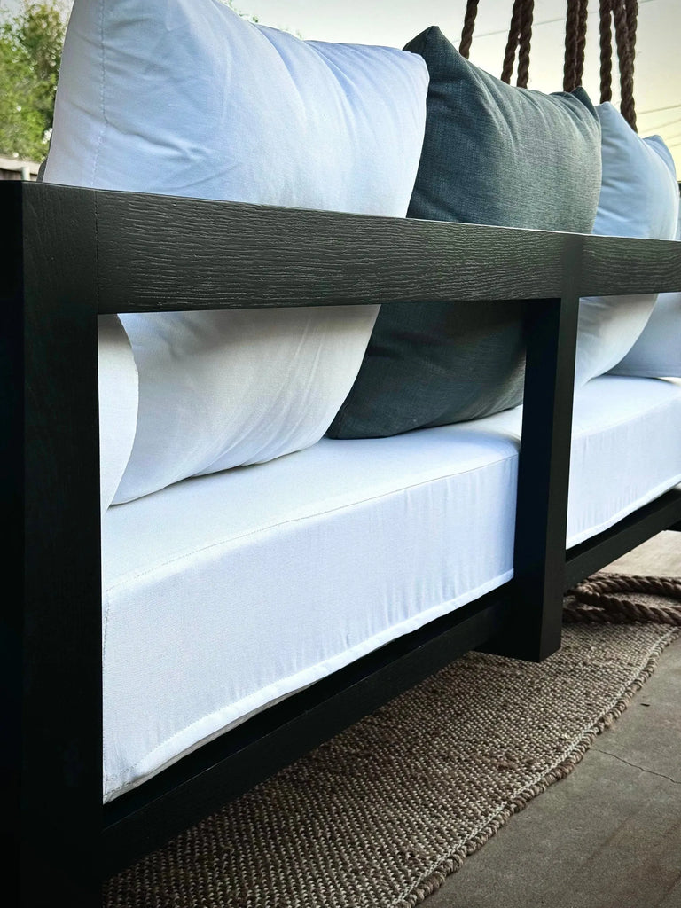 Woven Rope Porch Swing - Eco Design Guy